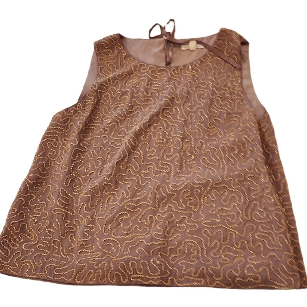 Anthropologie Paper Crown Beaded Camisole - Picture 3 of 5